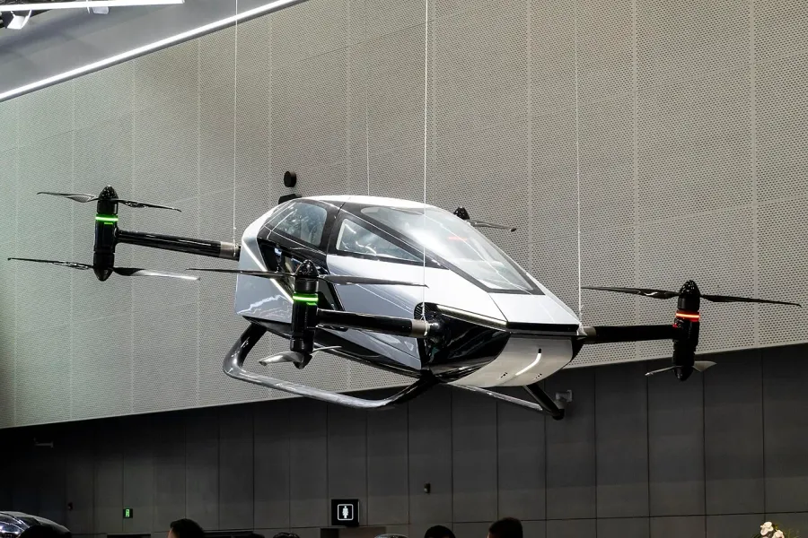 La carte EVTOL