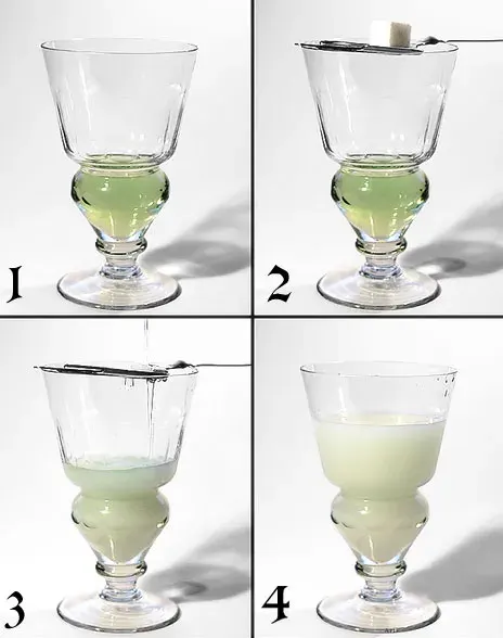 La carte Effet Ouzo