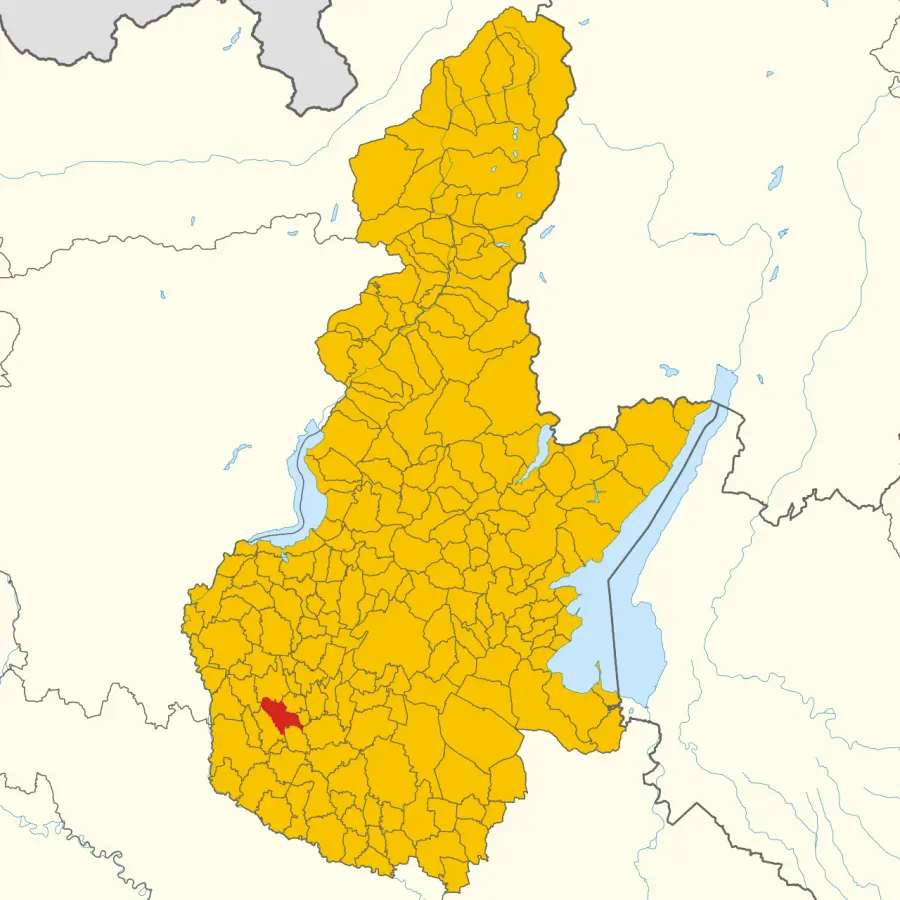 La carte Corzano