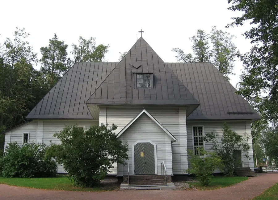 La carte Église d'Anjala