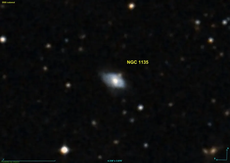 The NGC 1135 card
