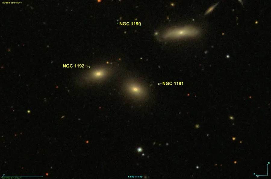 The NGC 1191 card