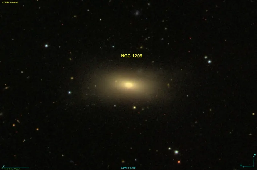 The NGC 1209 card