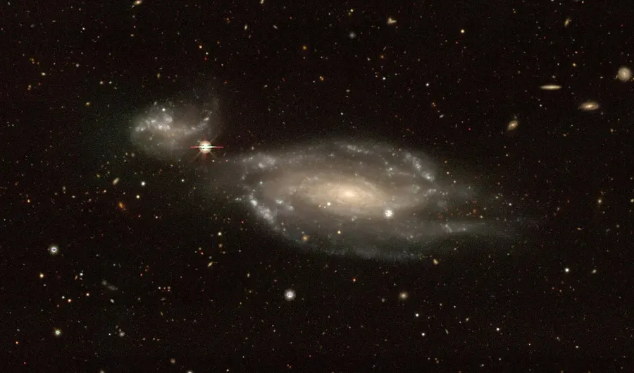 La carte NGC 1253