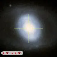 La carte NGC 1326