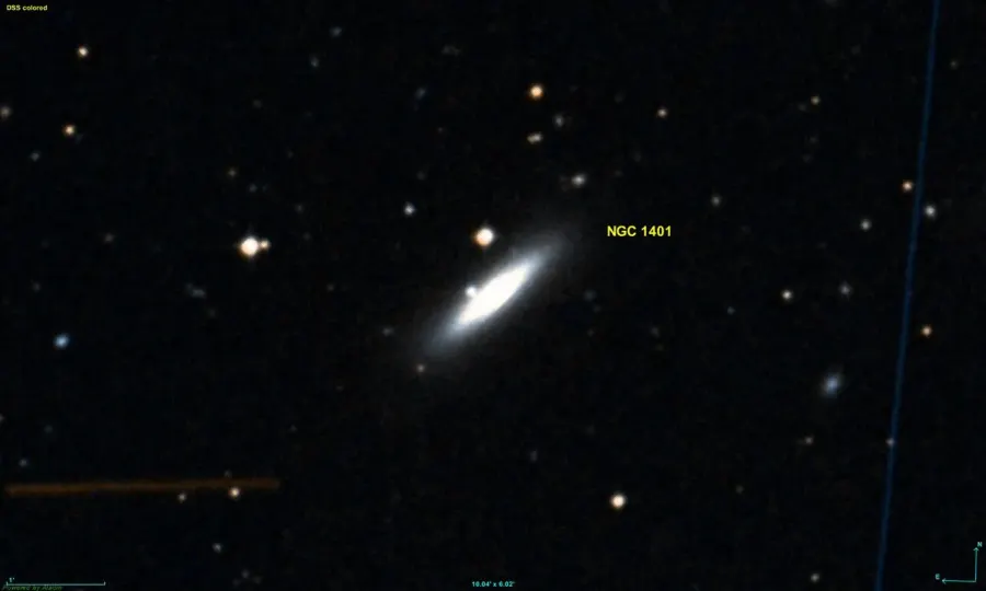The NGC 1401 card