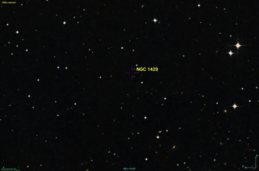 The NGC 1429 card