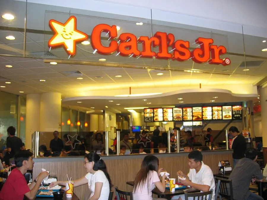 The Carl's Jr. card