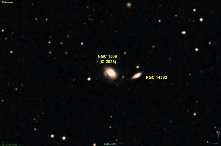 The NGC 1509 card