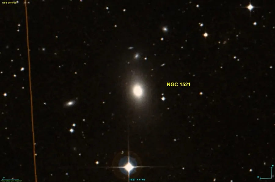 The NGC 1521 card