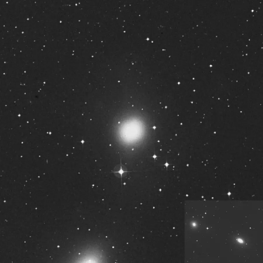 La carte NGC 1549