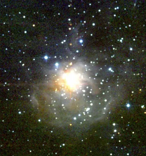 La carte NGC 1579