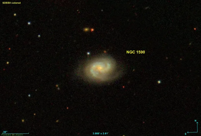 The NGC 1590 card