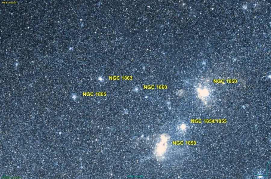 The NGC 1860 card