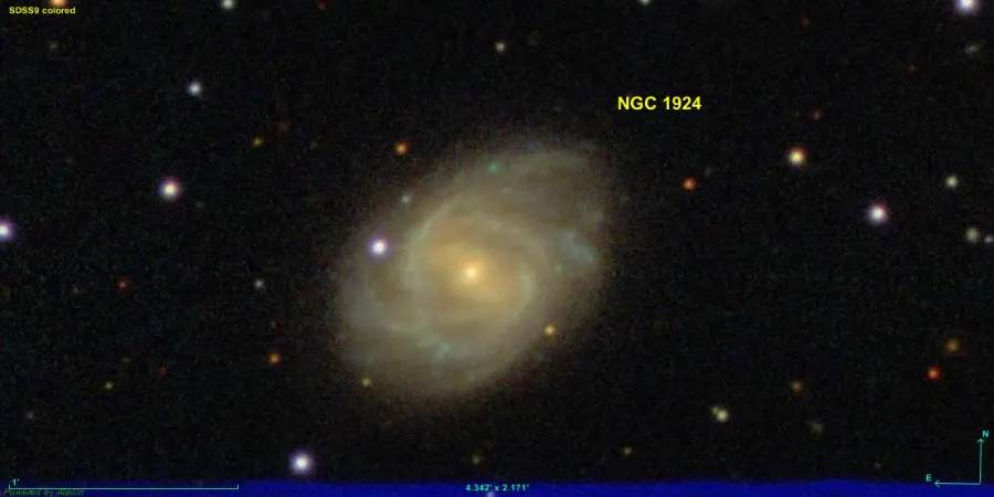 The NGC 1924 card