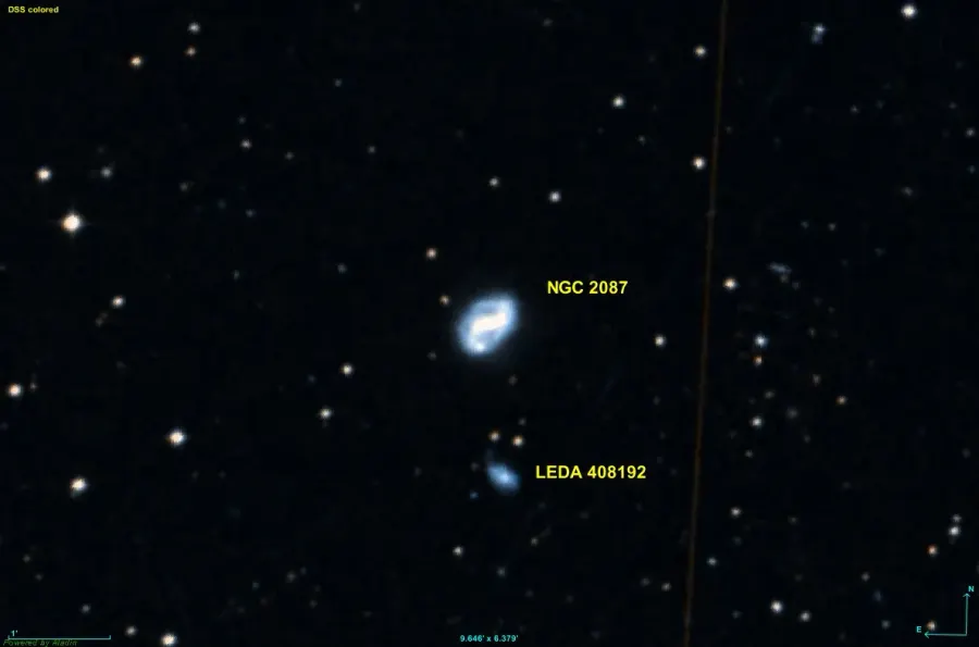 The NGC 2087 card