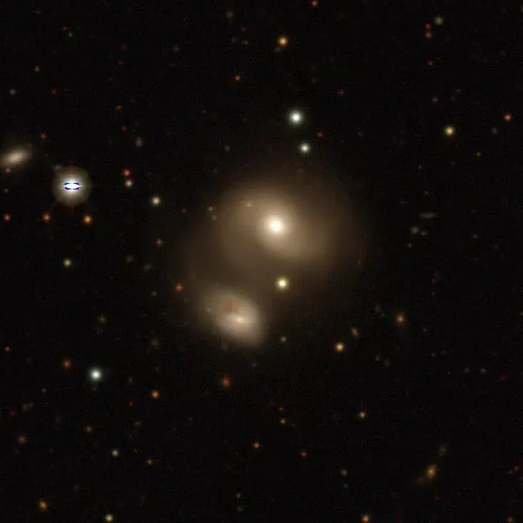 La carte NGC 2115