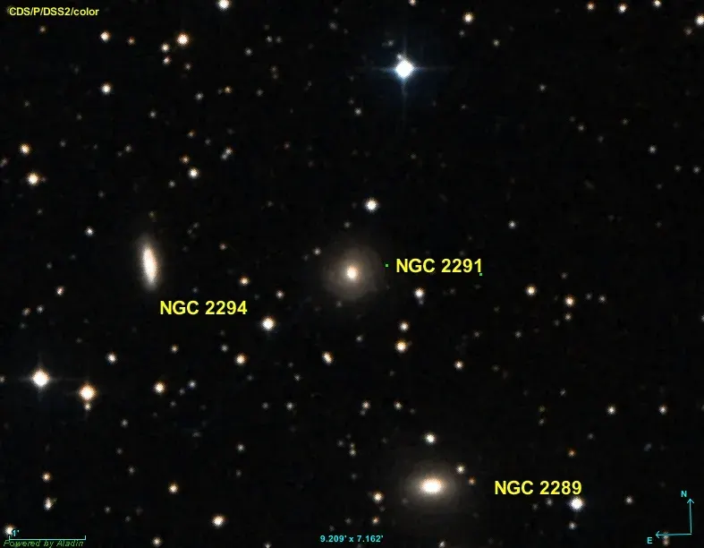The NGC 2291 card