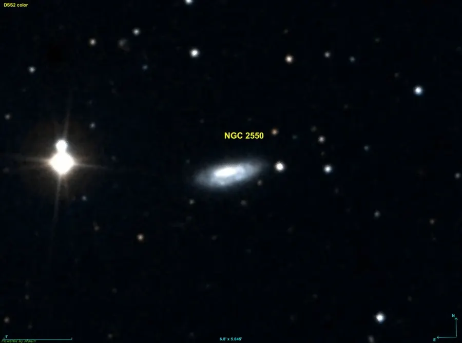 The NGC 2550 card