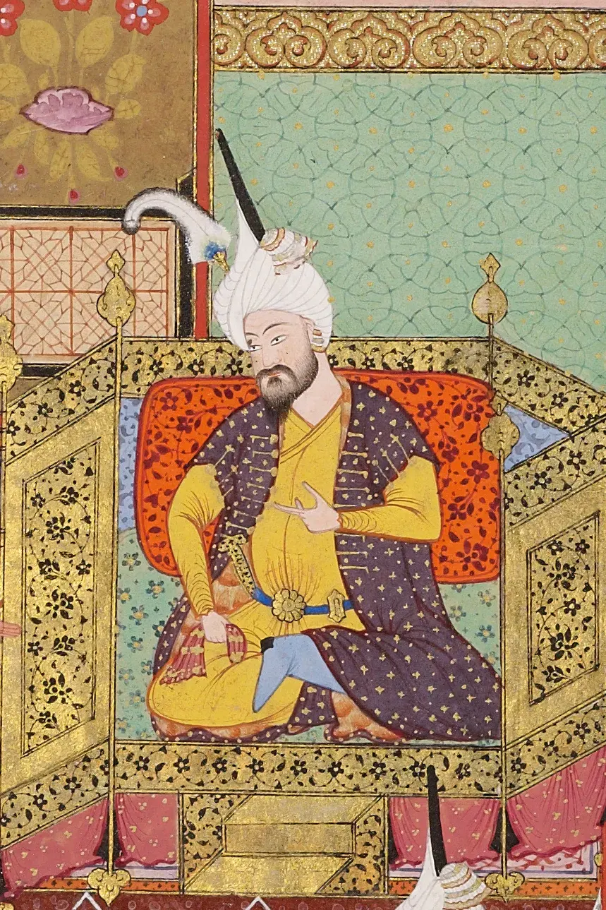 The Abul-Qasim Babur Mirza card