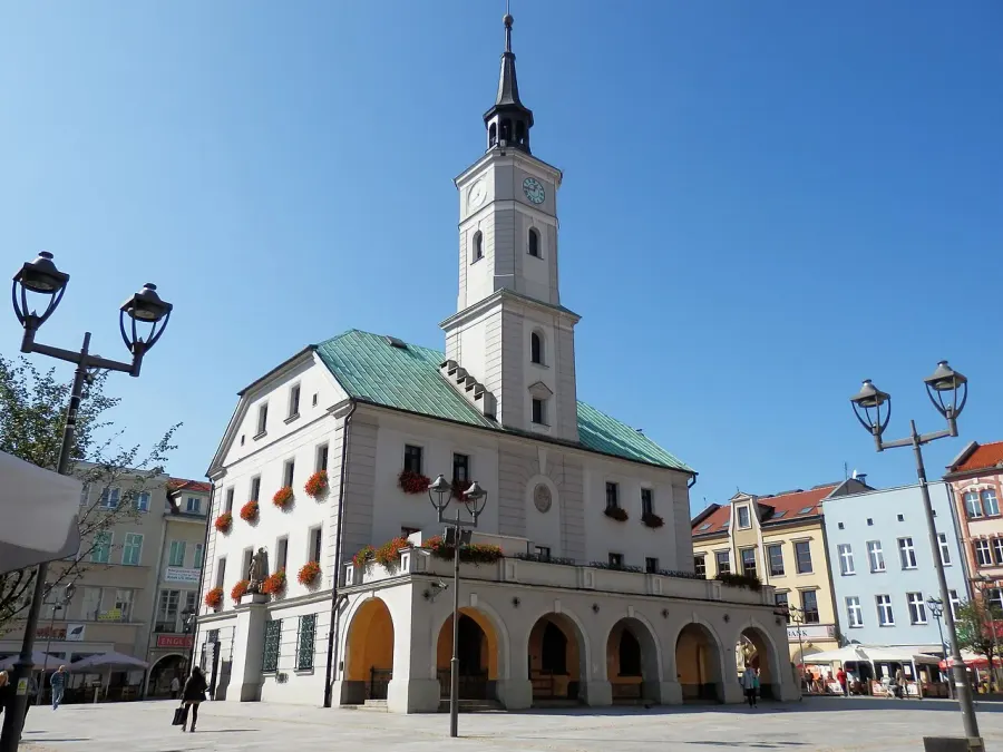 La carte Gliwice