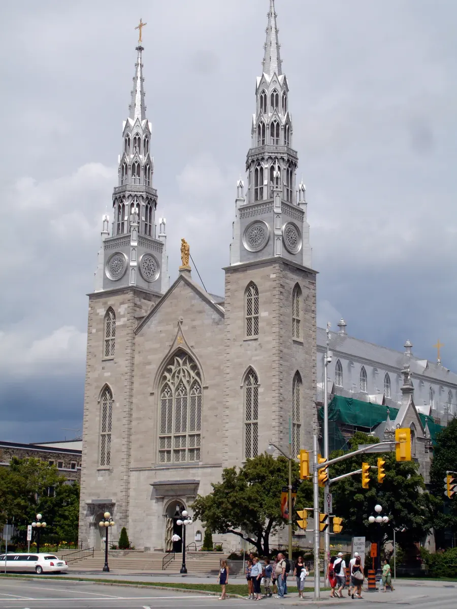 The Notre-Dame Cathedral Basilica card