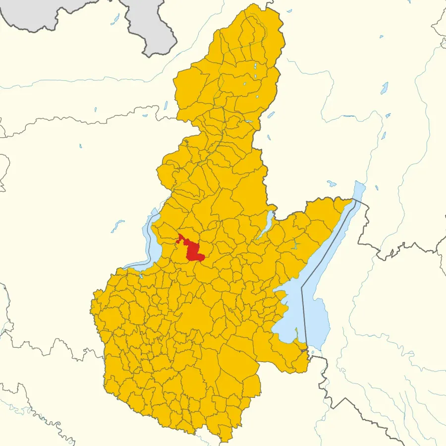 La carte Marcheno