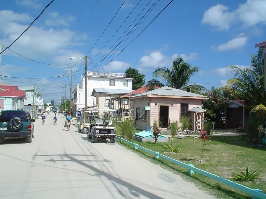 The Caye Caulker card
