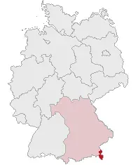 The Berchtesgadener Land card
