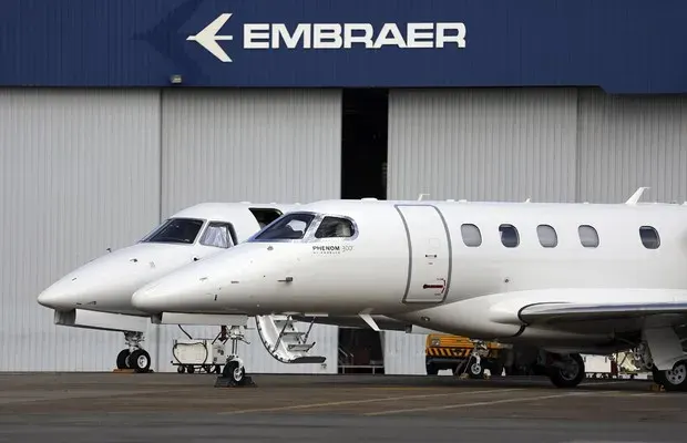 La carte Embraer