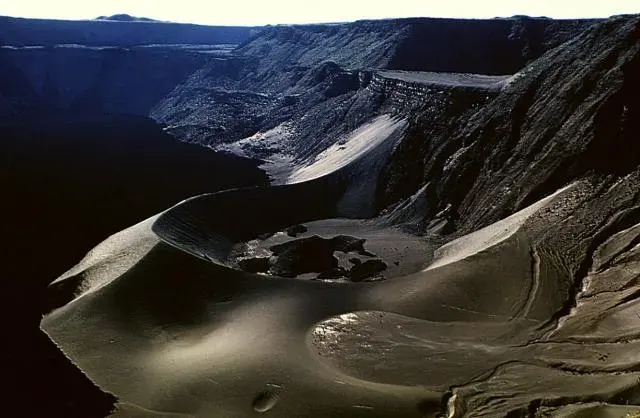 La carte Cerro Azul