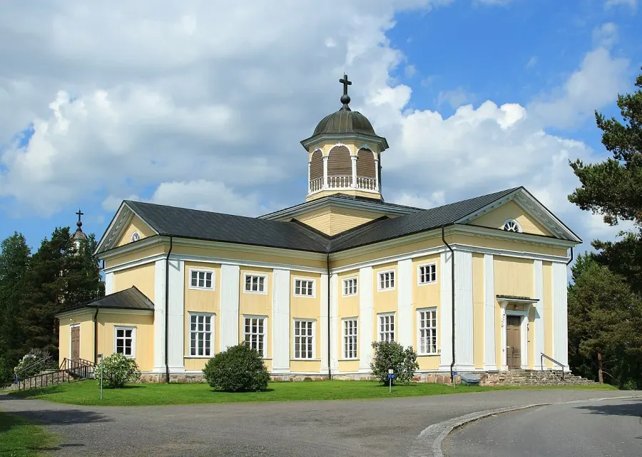 La carte Église de Liminka