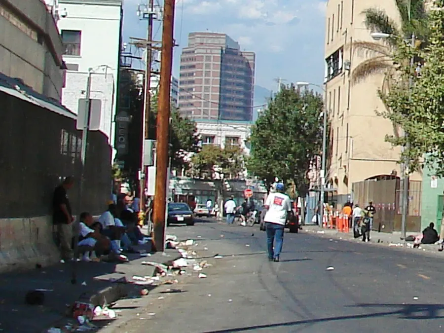 La carte Skid Row