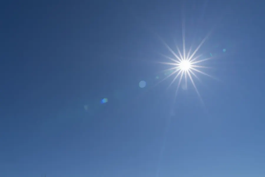 The Lens flare card