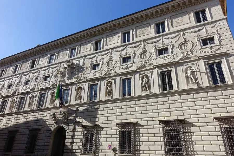 La carte Palais Spada