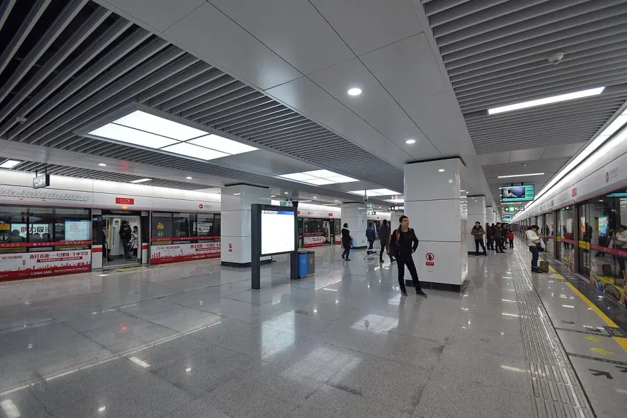 La carte Métro de Nanchang