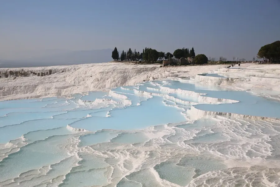 La carte Pamukkale