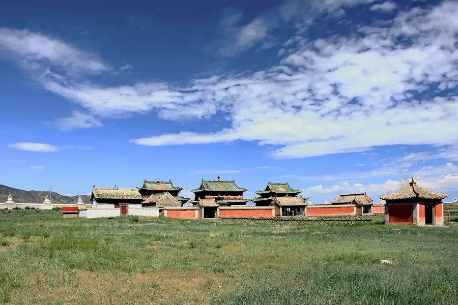 The Erdene Zuu Monastery card