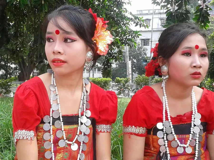 La carte Chakma