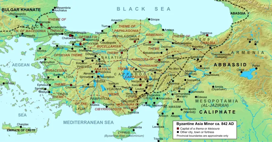 La carte Chaldée