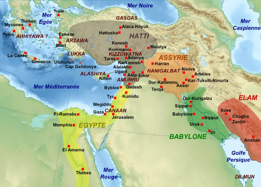 La carte Shattuara II