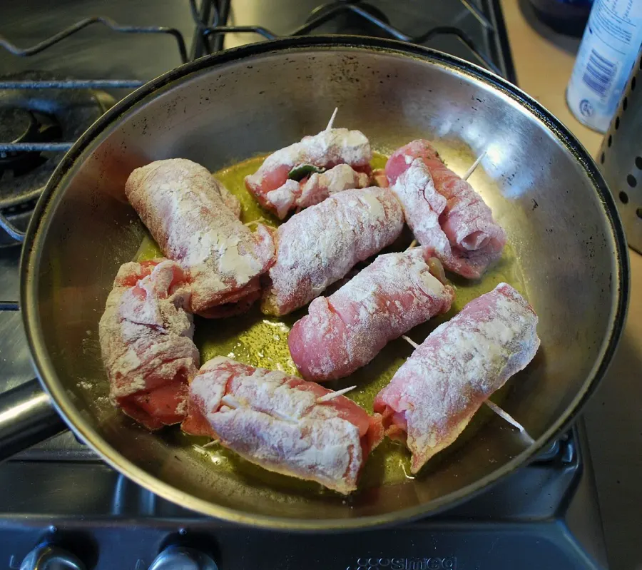 The Saltimbocca card