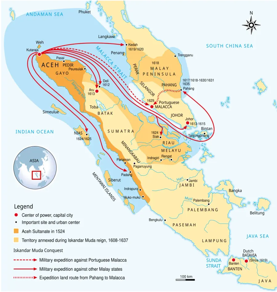 The Aceh Sultanate card