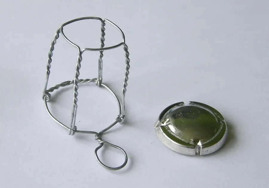 La carte Capsule de champagne