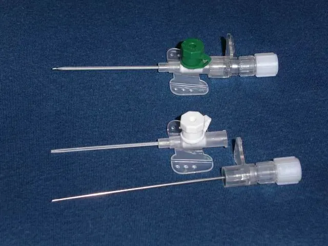 The Peripheral venous catheter card