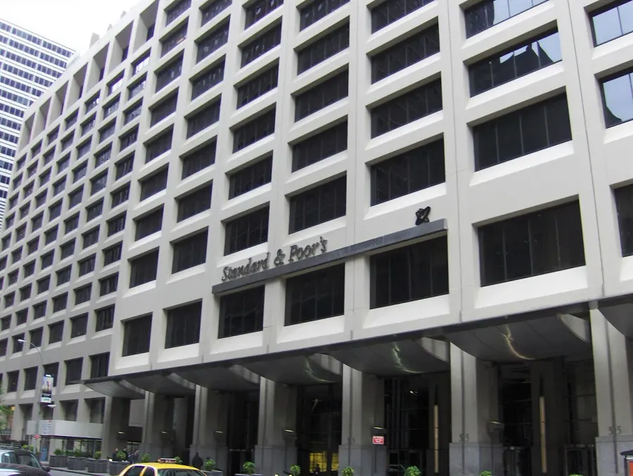 La carte Standard & Poor's