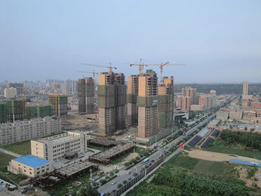 La carte District de Chang'an