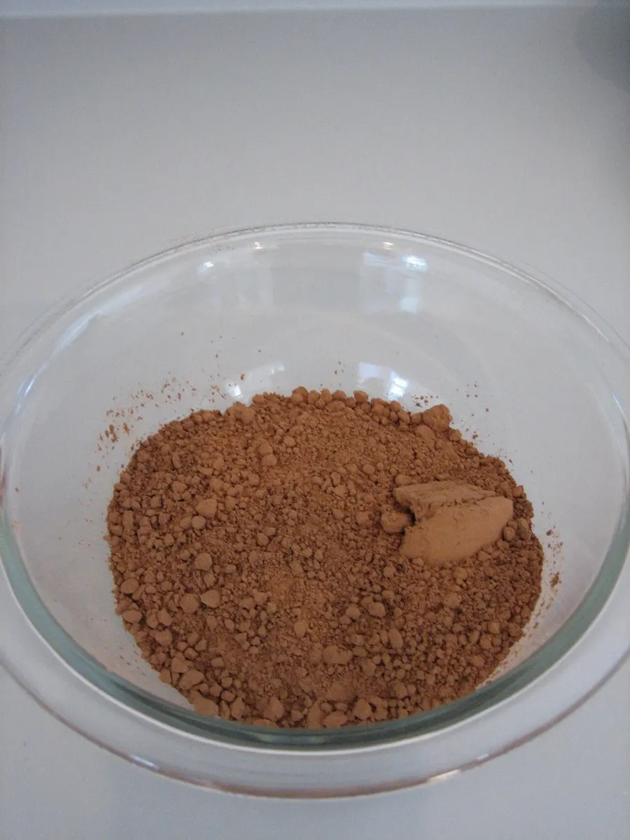 The Cocoa powder card
