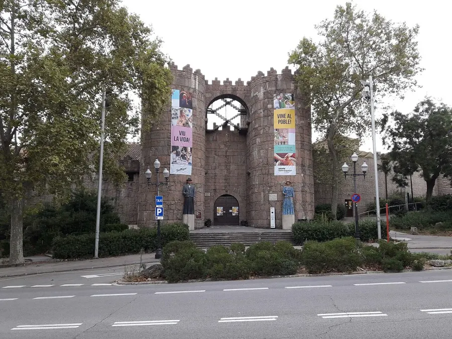La carte Poble espanyol