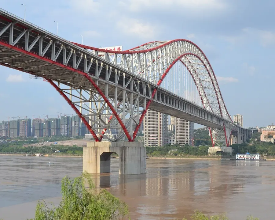 The Chaotianmen Bridge card
